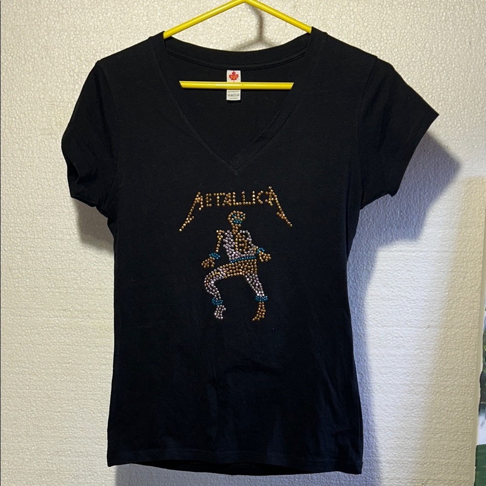 Black Metallica Graphic T-Shirt
